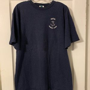 Vintage Intel Ingram Micro Graphic Spellout Sz XL